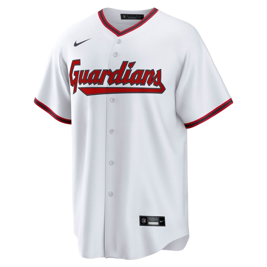 Cleveland Guardians José Ramírez Home Replica Jersey - White