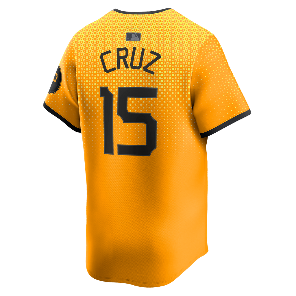 Pittsburgh Pirates Oneil Cruz City Connect Limited Jersey - Gold