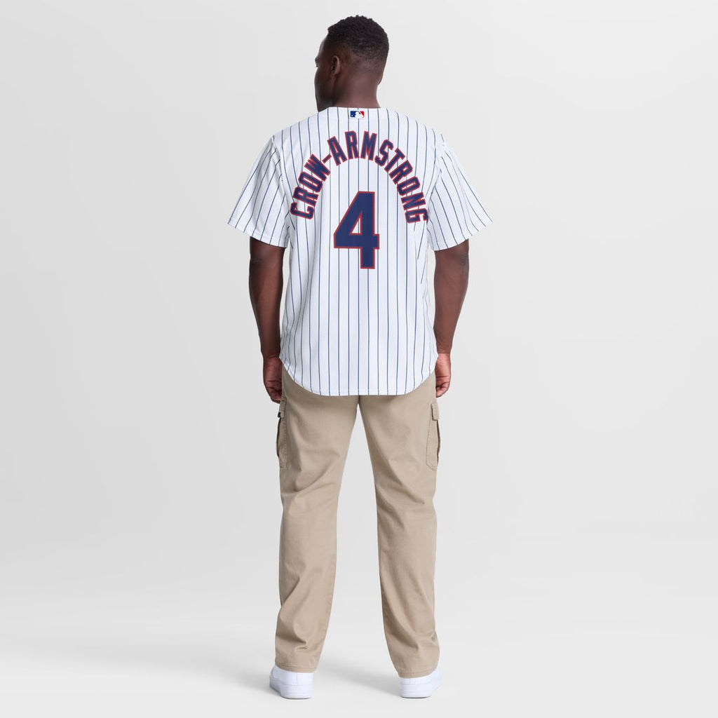 Chicago Cubs Pete Crow - Armstrong Home Replica Jersey - White
