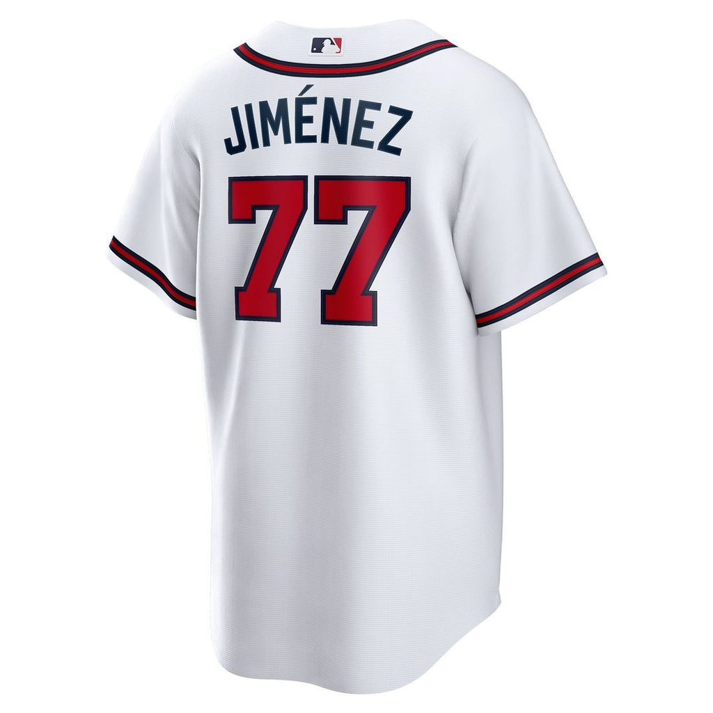 Atlanta Braves Joe Jiménez Home Replica Jersey - White