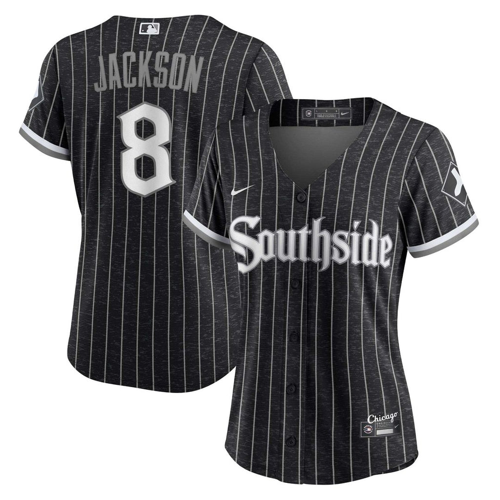 Chicago White Sox Bo Jackson Women's City Connect Replica Jersey - Black
