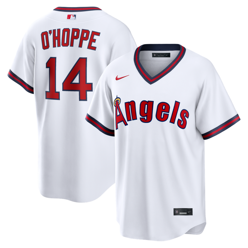 Los Angeles Angels Logan O'Hoppe Alternate Replica Jersey - White