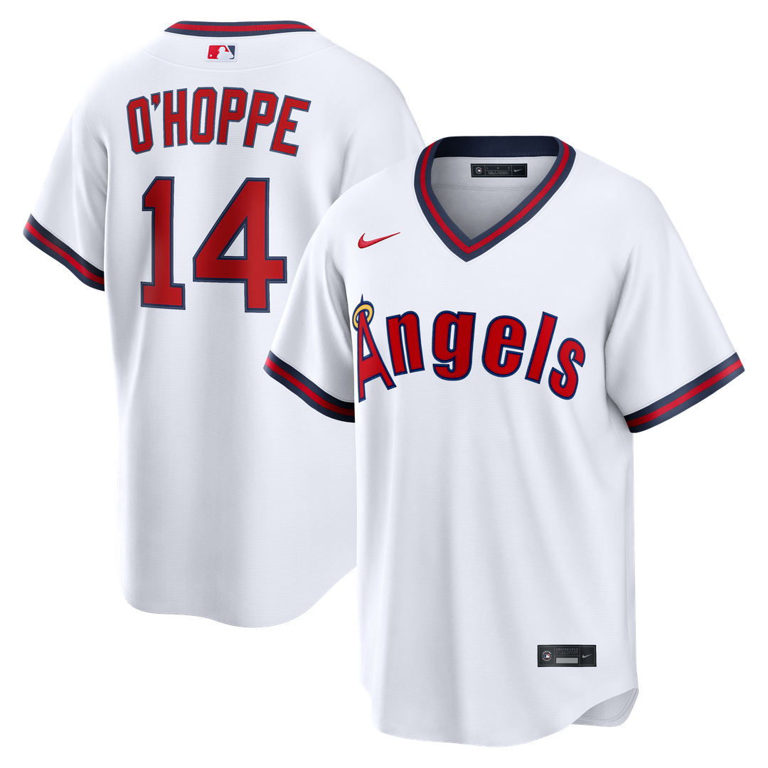 Los Angeles Angels Logan O'Hoppe Alternate Replica Jersey - White