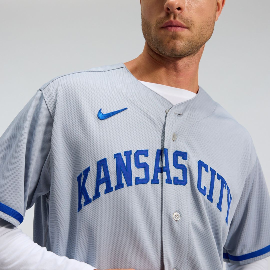 Kansas City Royals 2022 Road Authentic Jersey - Gray