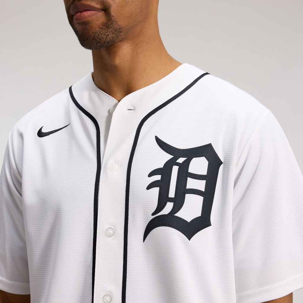 Detroit Tigers Home Replica Jersey - White