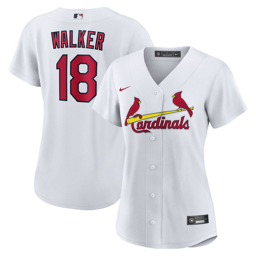 St. Louis Cardinals Jordan Walker Women's Home Replica Jersey - White