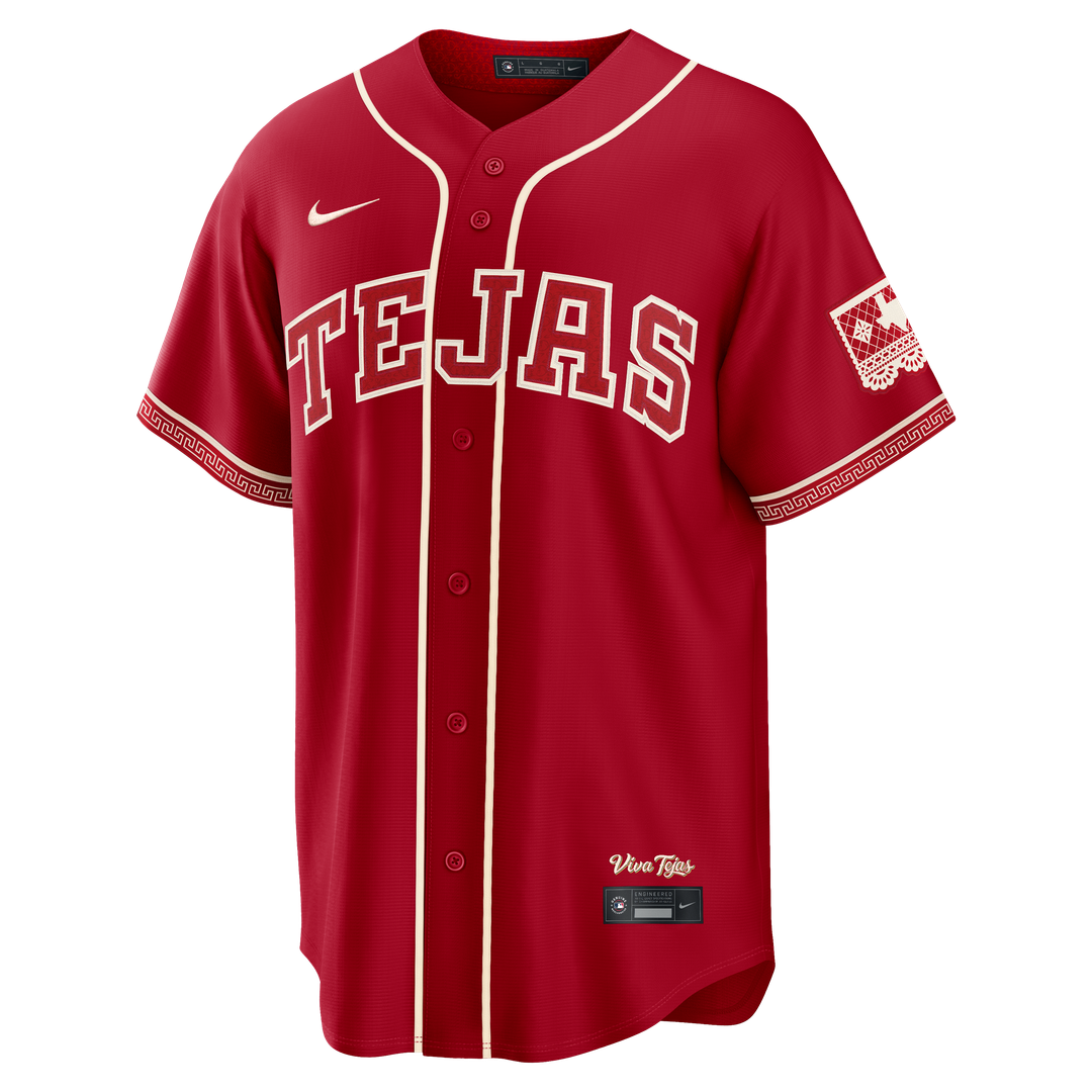 Texas Rangers Joc Pederson 2026 City Connect Stadium Jersey - Red