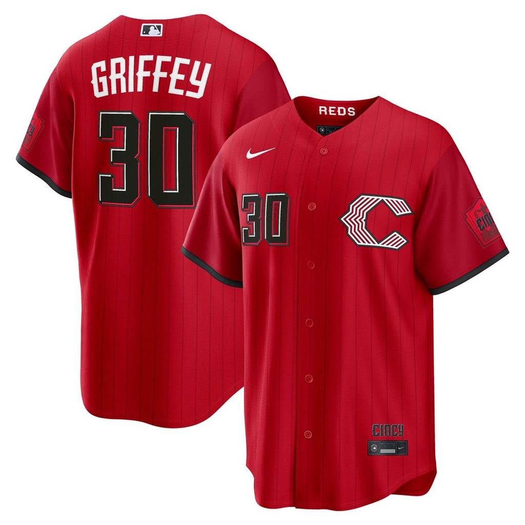 Cincinnati Reds Ken Griffey Jr. 2026 City Connect Stadium Jersey - Red