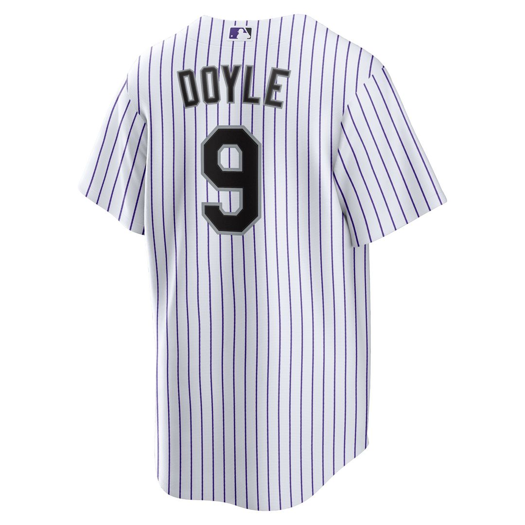 Colorado Rockies Brenton Doyle Home Replica Jersey - White