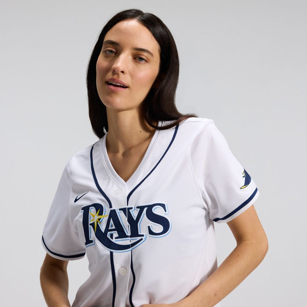 Tampa Bay Rays Women's Home Limited Jersey - White
