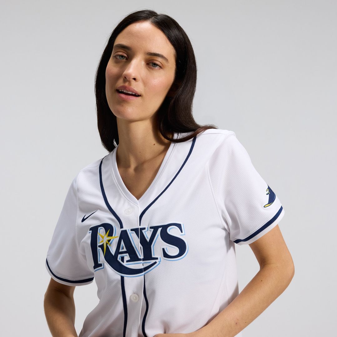 Tampa Bay Rays Women's Home Limited Jersey - White