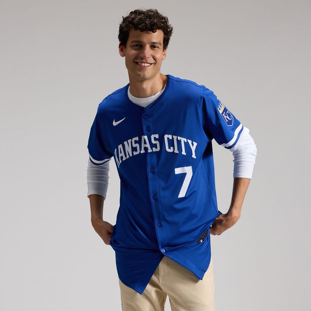 Kansas City Royals Bobby Witt Jr. Home ElitePlayer Jersey - White