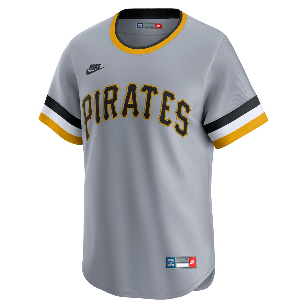 Pittsburgh Pirates Cooperstown Limited Jersey - Gray