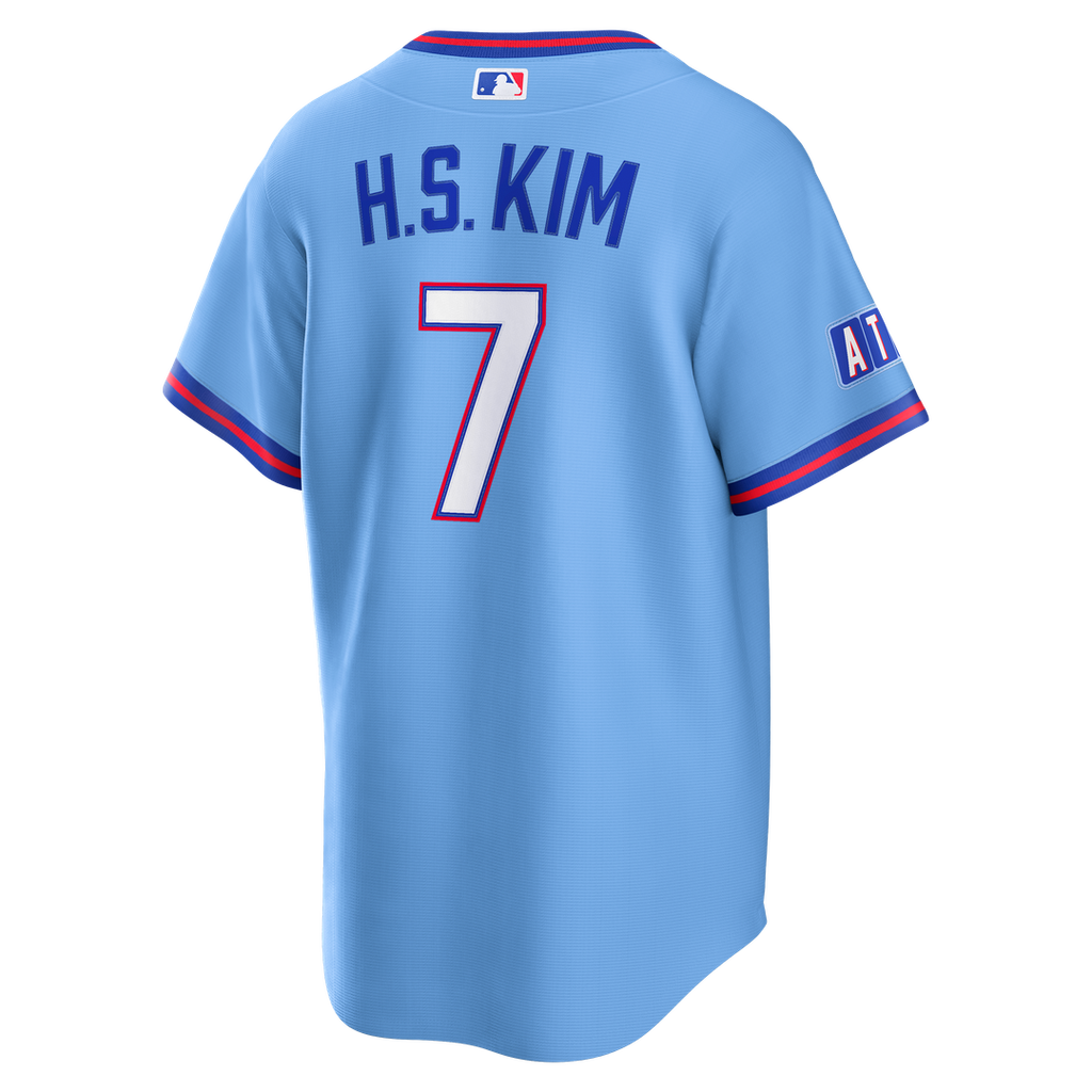 Atlanta Braves Ha - Seong Kim 2026 City Connect Stadium Jersey - Powder Blue