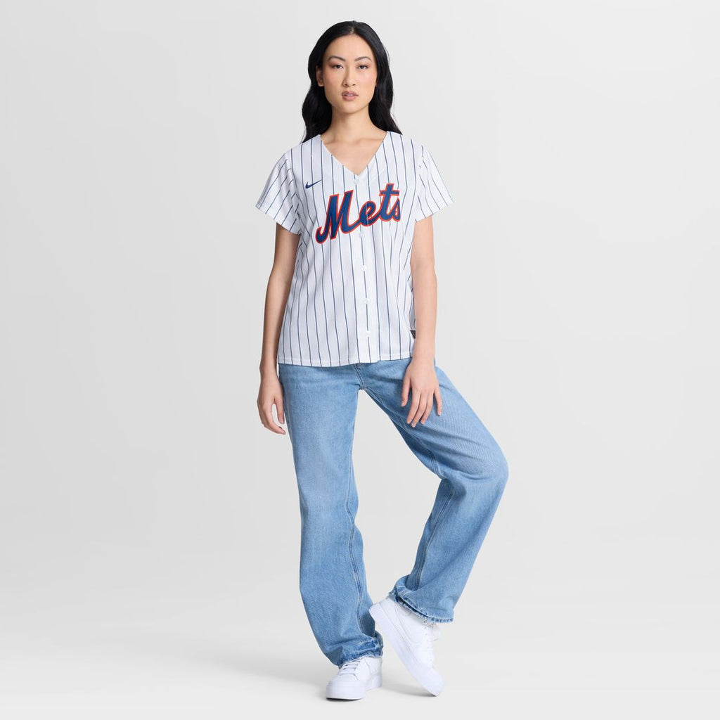 New York Mets Francisco Lindor Women's Alternate Replica Jersey - Black