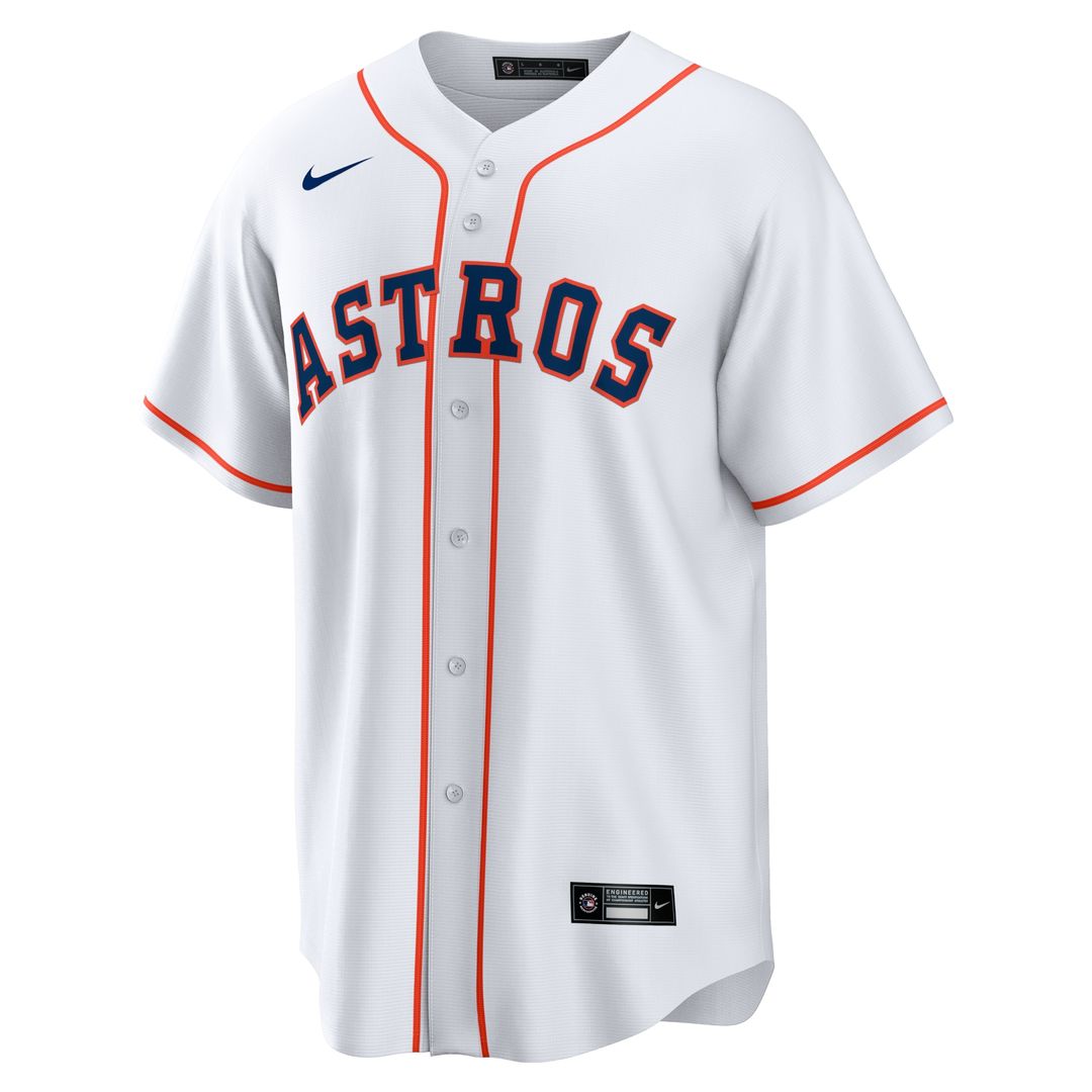 Houston Astros Jose Altuve Home Replica Player Name Jersey - White