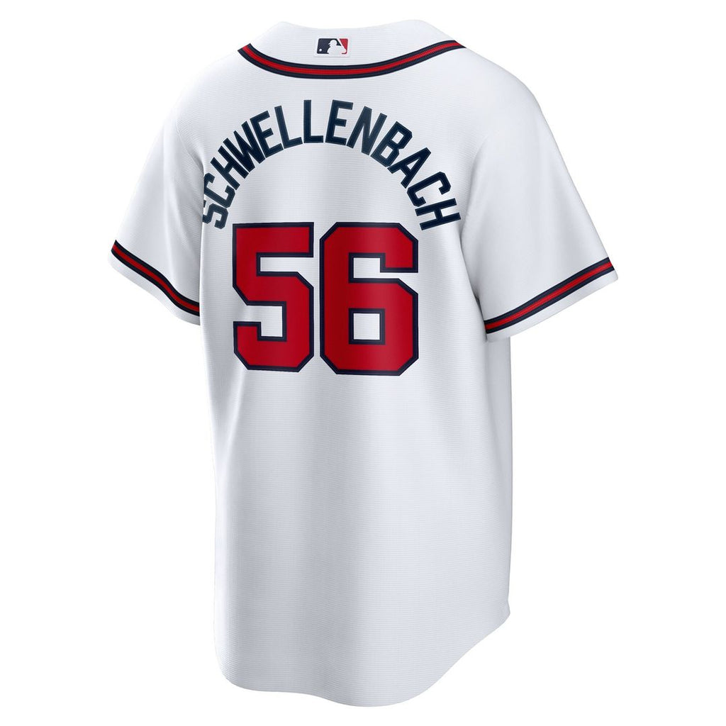 Atlanta Braves Spencer Schwellenbach Home Replica Jersey - White