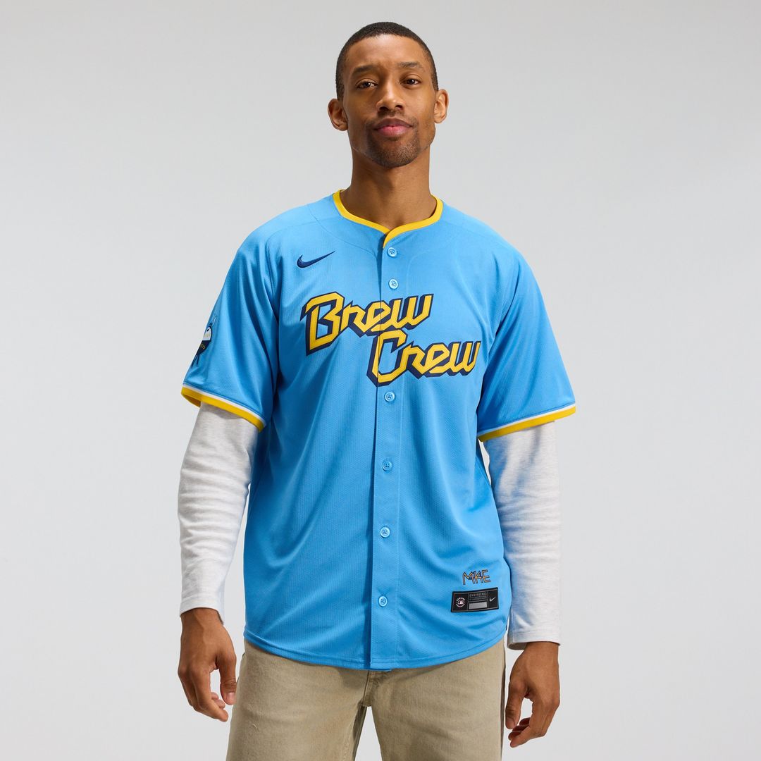 Milwaukee Brewers City Connect Limited Jersey - Light Blue