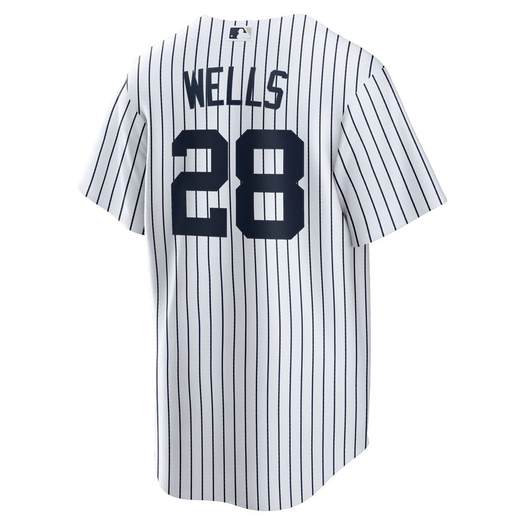 New York Yankees Austin Wells Home Replica Jersey - White