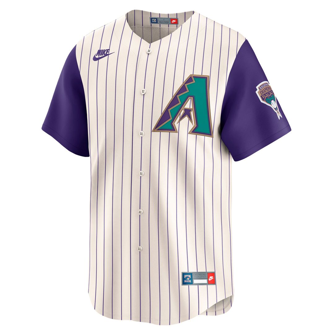 Arizona Diamondbacks Luis Gonzalez Throwback Cooperstown Limited Jersey - Cream