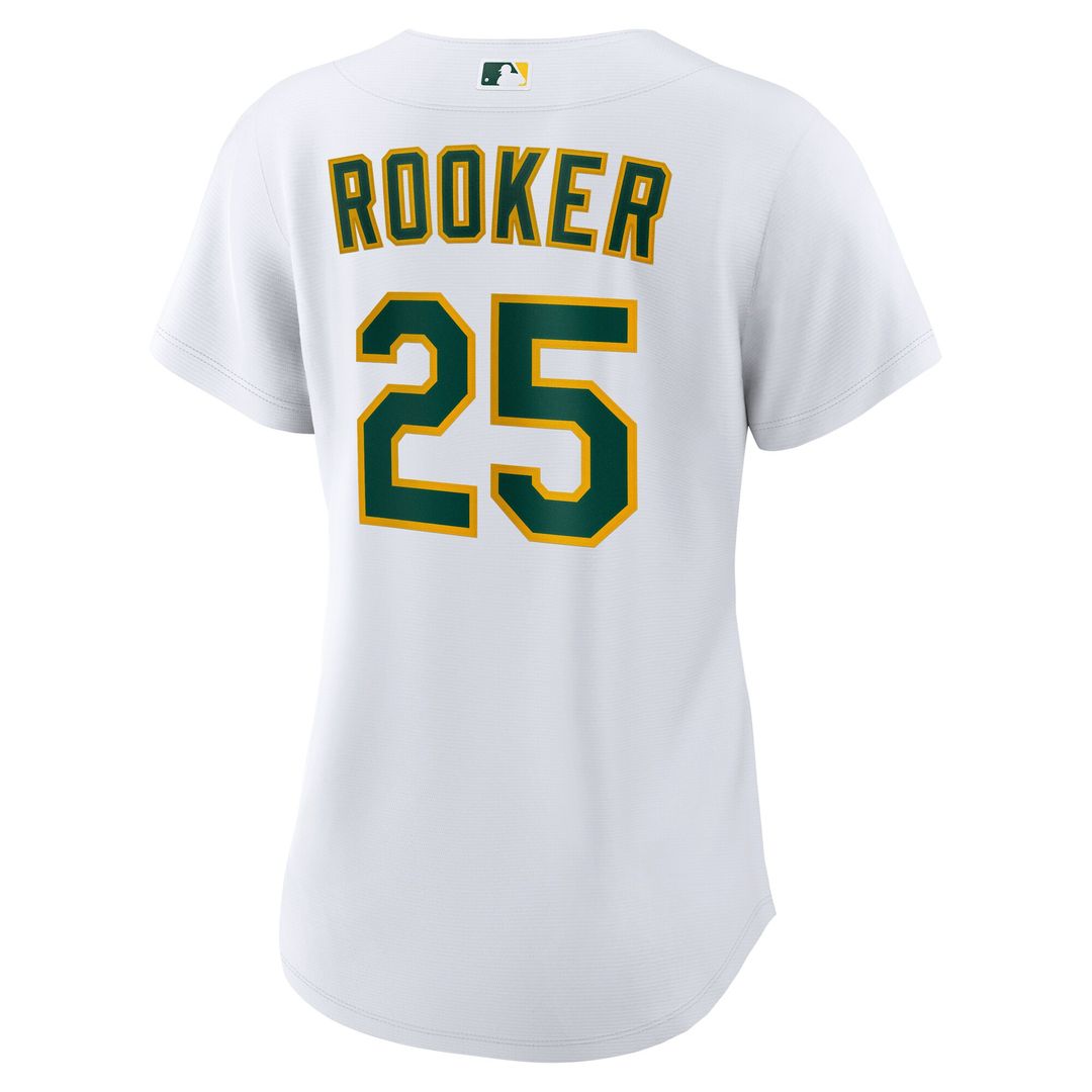 Athletics Brent Rooker Women's Home Replica Jersey - White