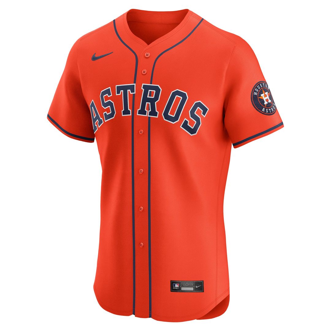 Houston Astros Alternate Elite Jersey - Orange