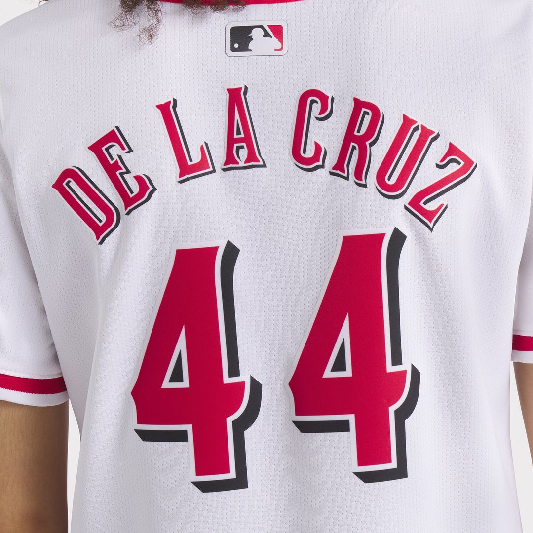 Cincinnati Reds Elly De La Cruz Women's Home Limited Jersey - White