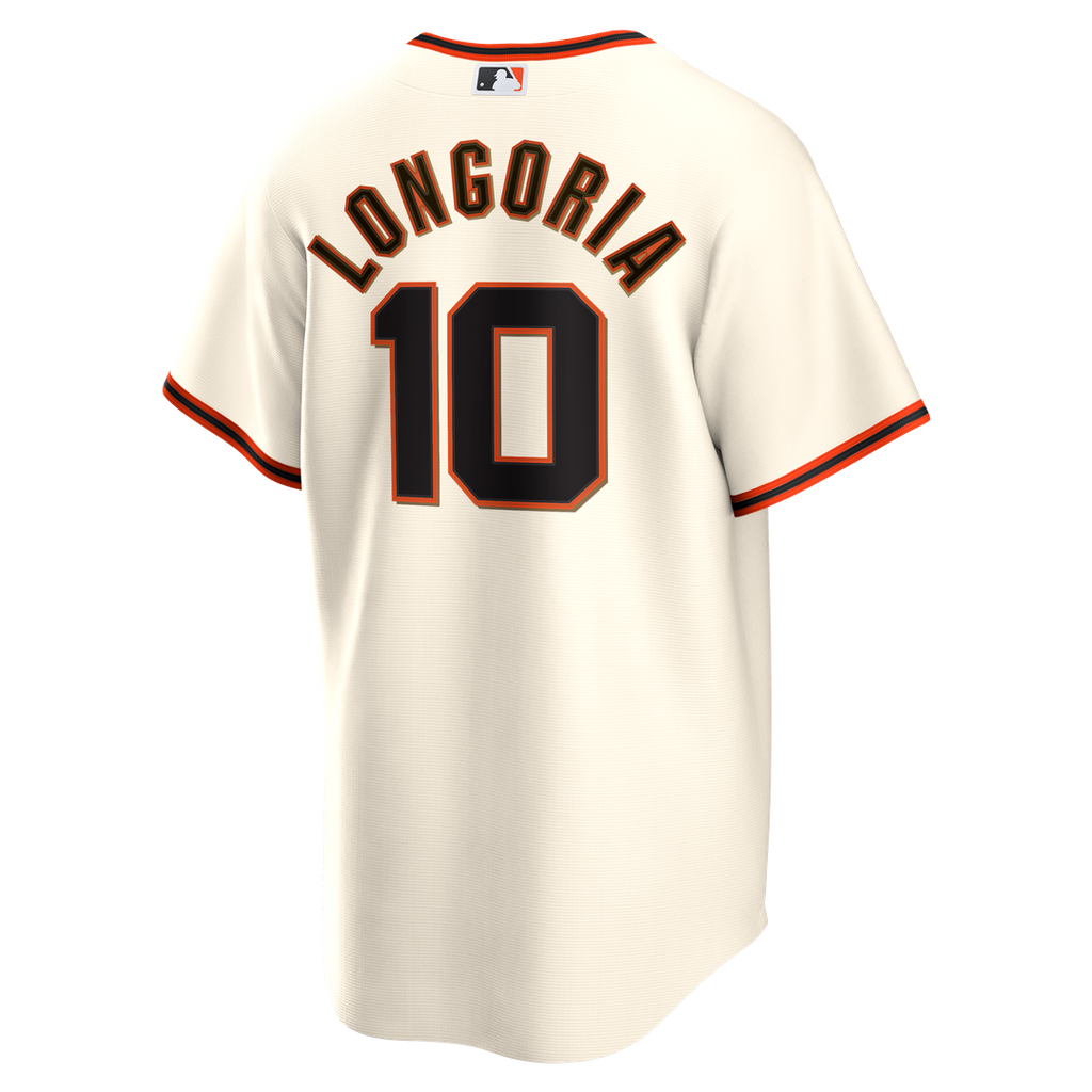 San Francisco Giants Evan Longoria Home Retired Replica Jersey - Cream
