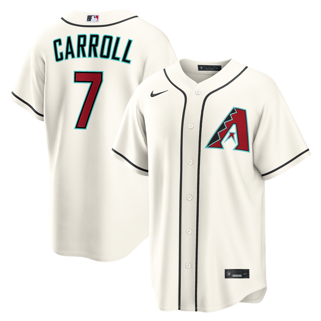 Arizona Diamondbacks Corbin Carroll Home Replica Jersey - Cream