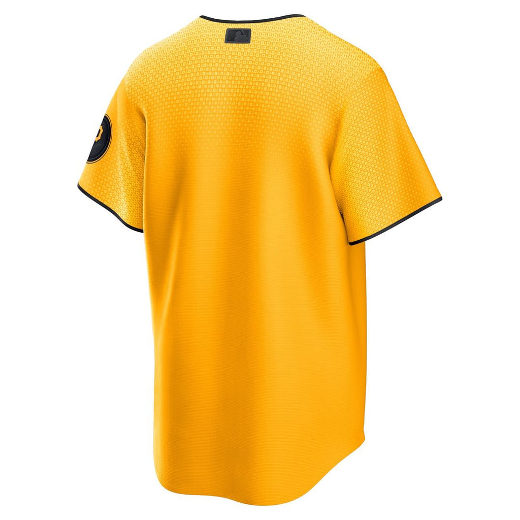 Pittsburgh Pirates City Connect Replica Jersey - Gold