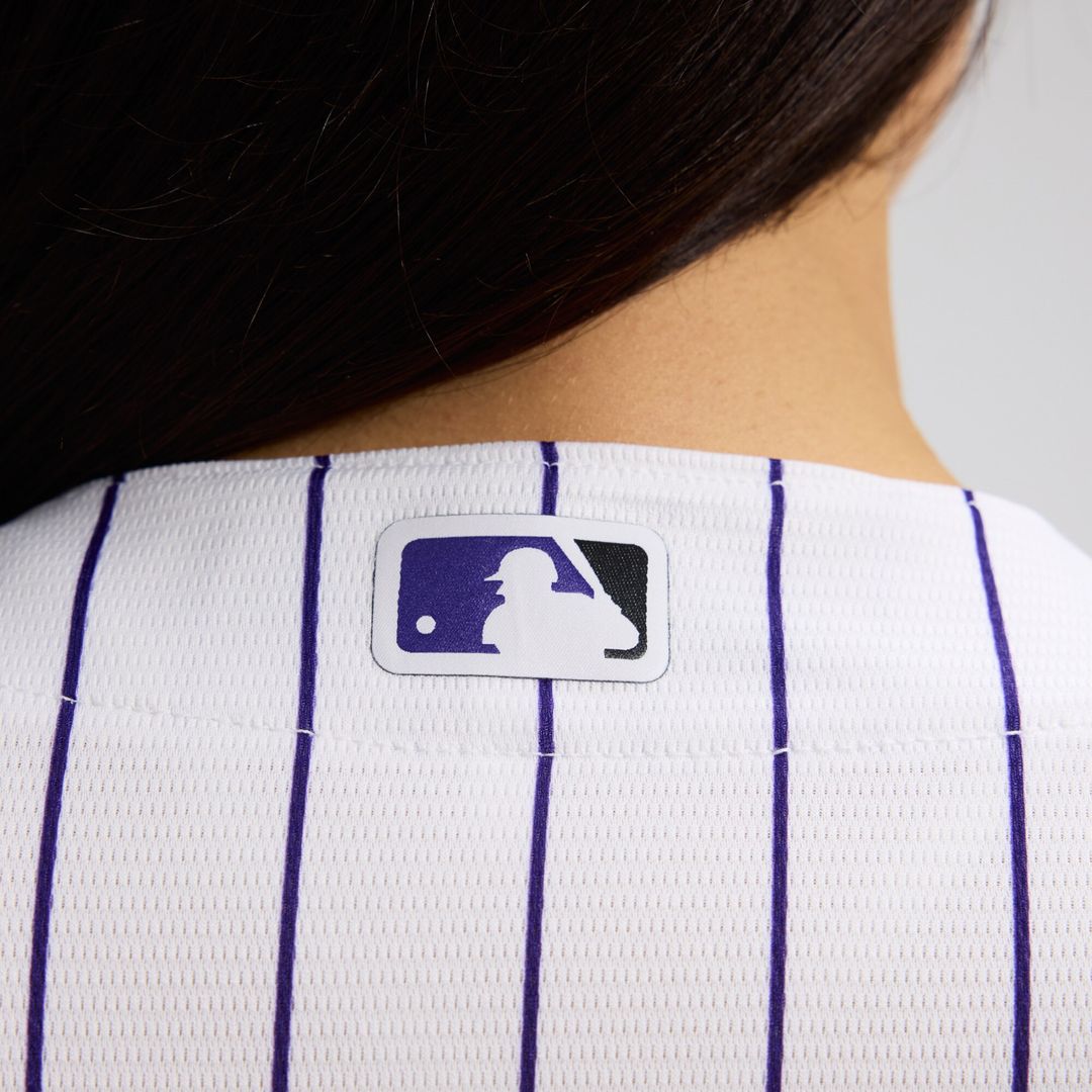 Colorado Rockies Women's Home Replica Team Jersey - White
