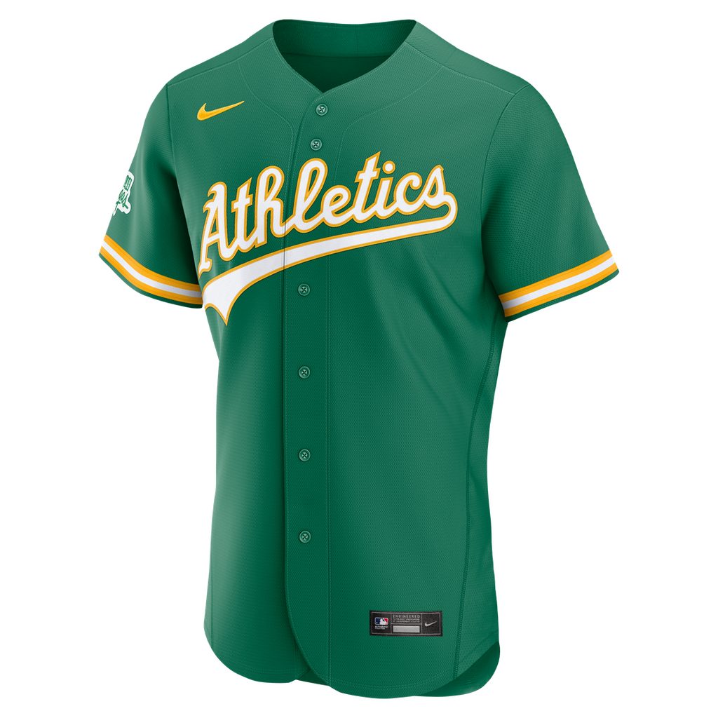 Athletics Alternate Authentic Jersey - Green