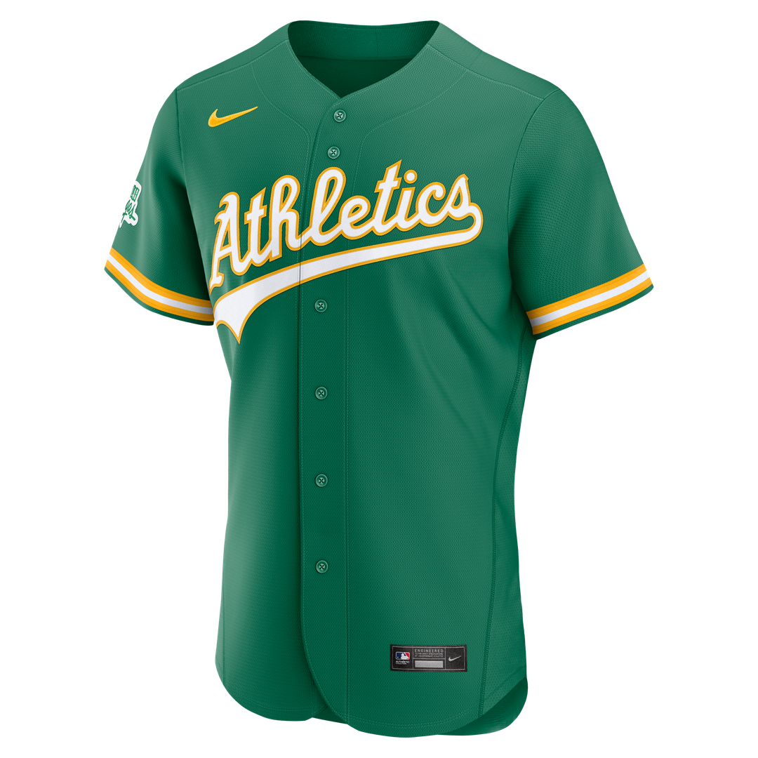 Athletics Alternate Authentic Jersey - Green