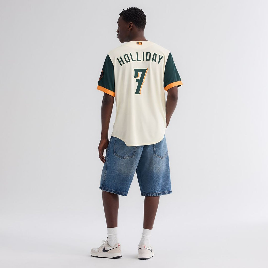 Baltimore Orioles Jackson Holliday 2026 City Connect Stadium Jersey - Cream