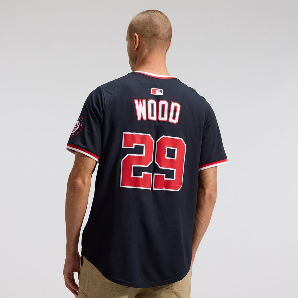 Washington Nationals James Wood Alternate Limited Jersey - Navy