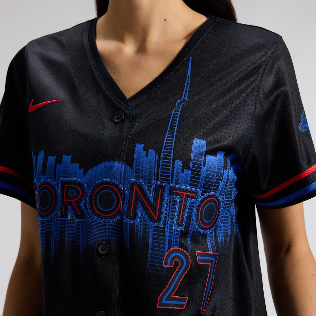Toronto Blue Jays Vladimir Guerrero Jr. Women's 2024 City Connect Limited Jersey - Navy